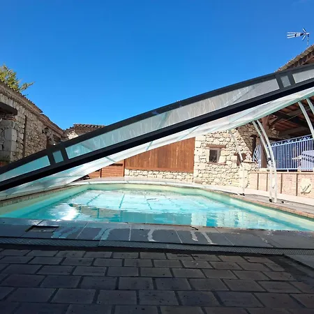 別荘 Chaleureux Cottage, Piscine Patio *